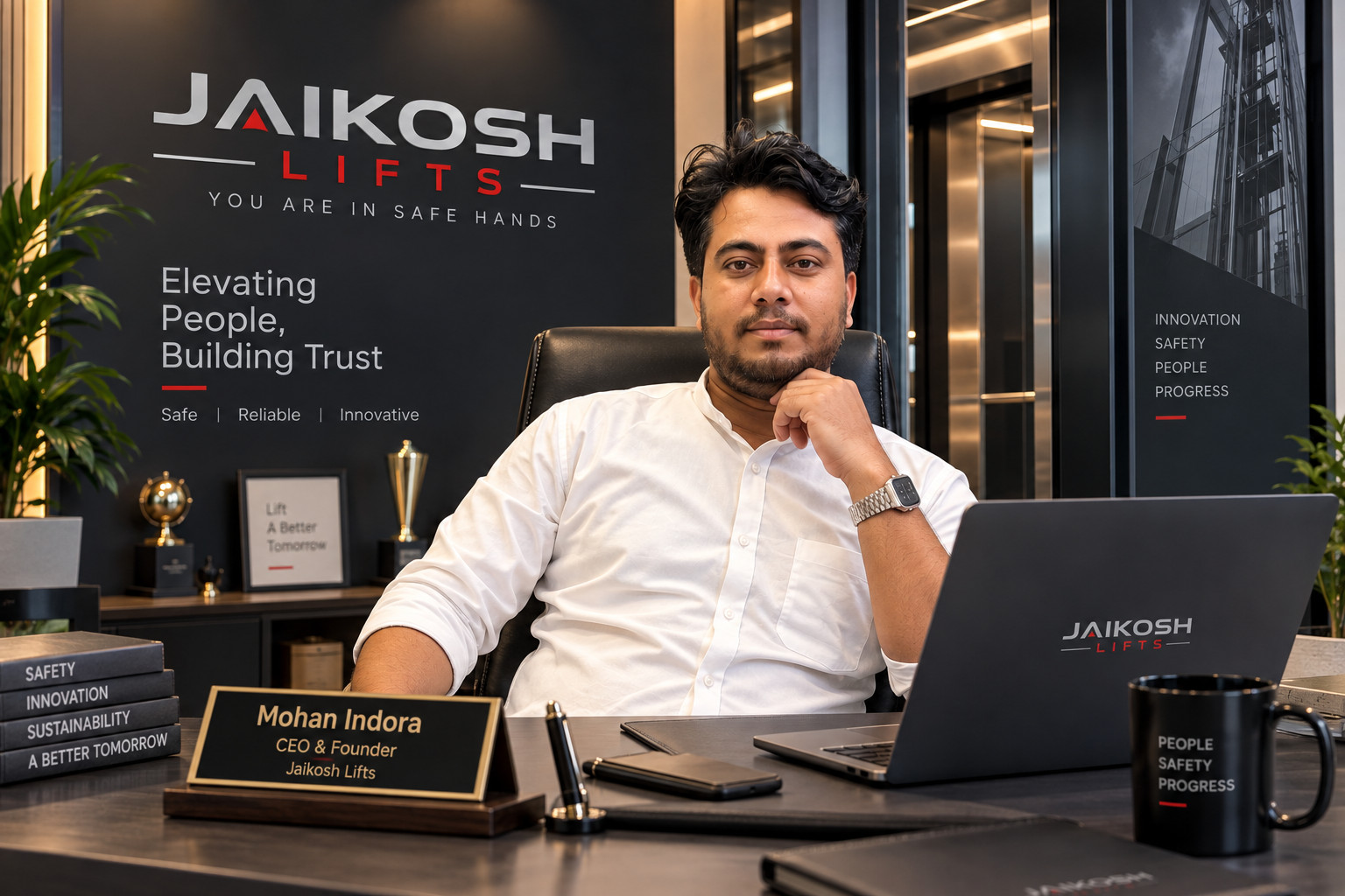 Jaikosh Lifts premium elevator range